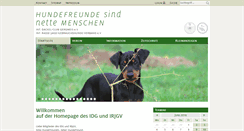 Desktop Screenshot of idg-irjgv.de